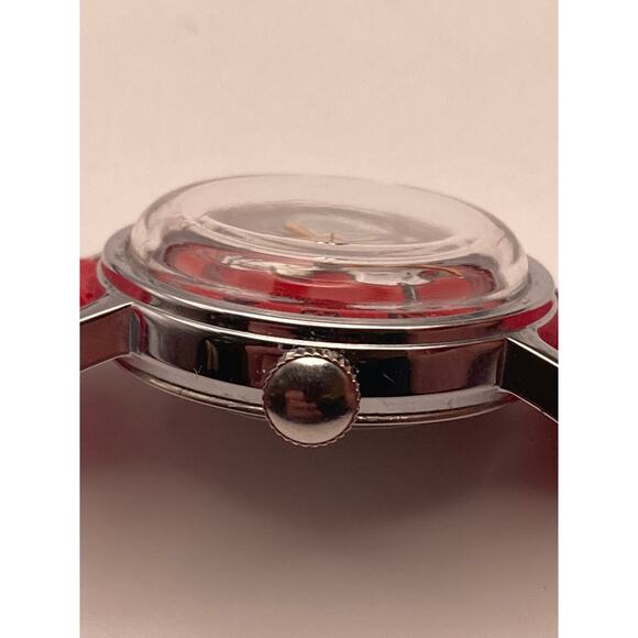 VTG Timex Snoopy Mechanical Wind Up Watch 25mm Original Band Plus Extra Band - Picture 8 of 13